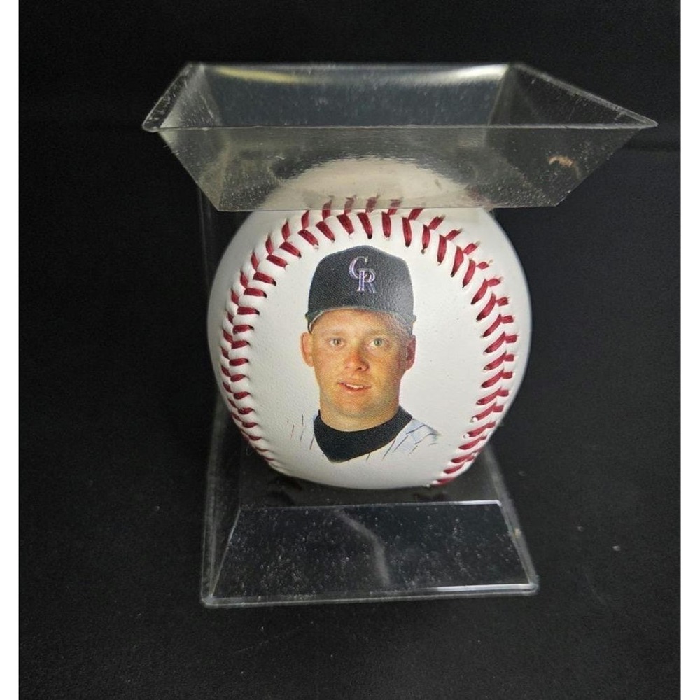 1994 Colorado Rockies David Nied photo 1993 stats baseball ball